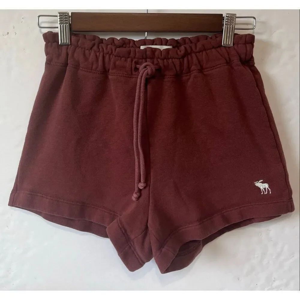 Abercrombie & Fitch Brown Sweat Shorts   Size XS